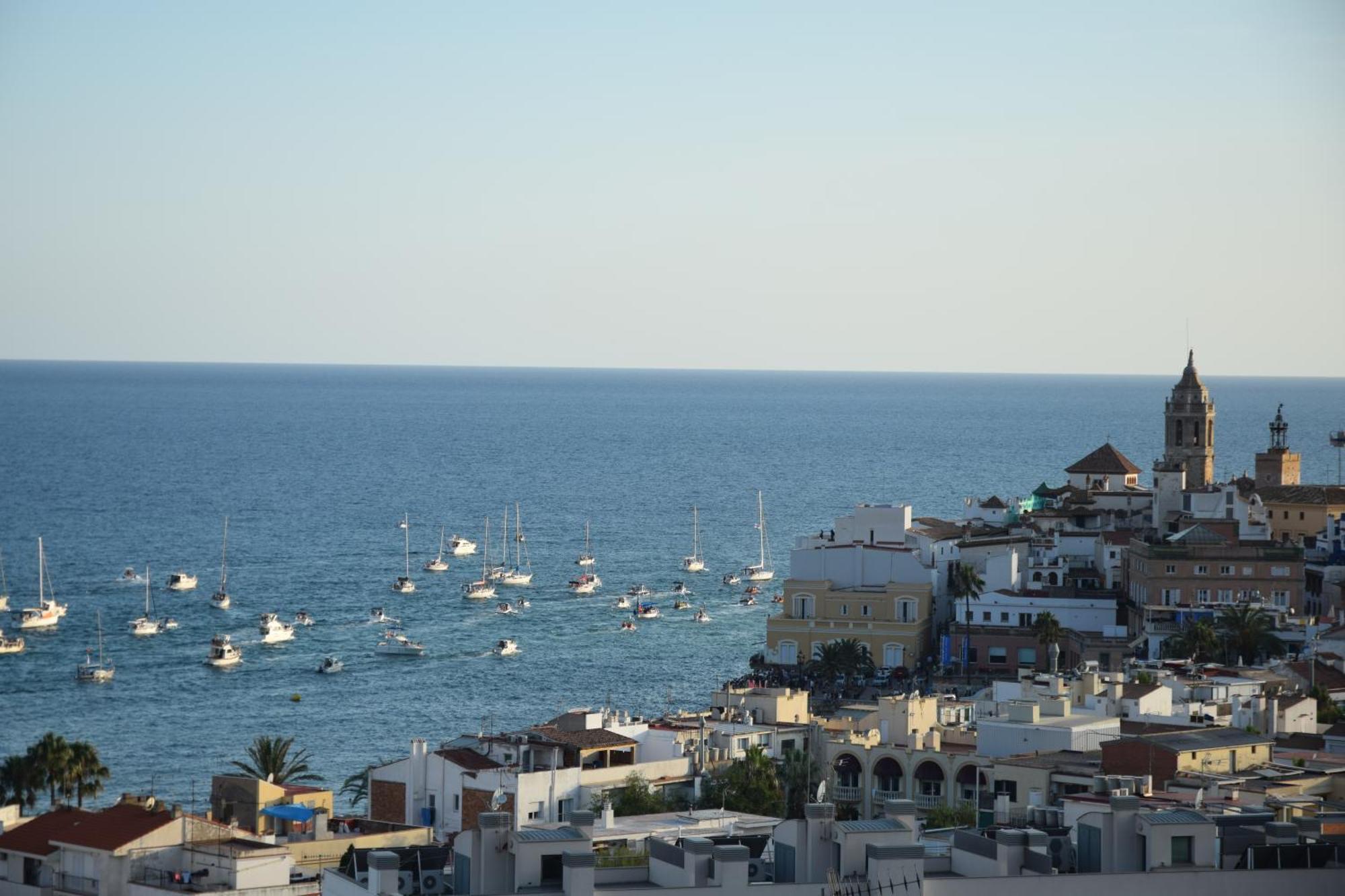Apartamento Marinero, Vistas Impresionantes. Сиджес Экстерьер фото