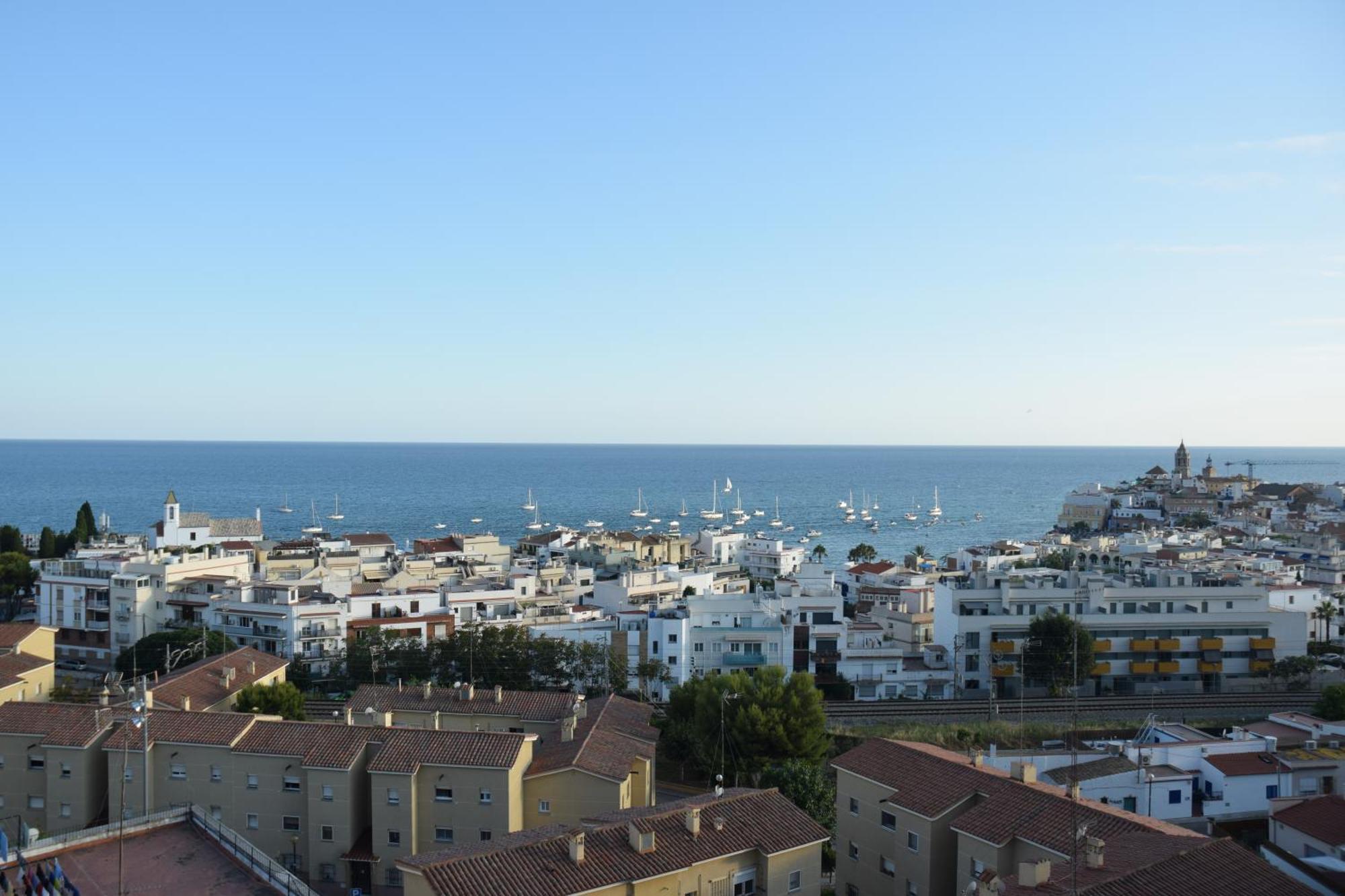Apartamento Marinero, Vistas Impresionantes. Сиджес Экстерьер фото
