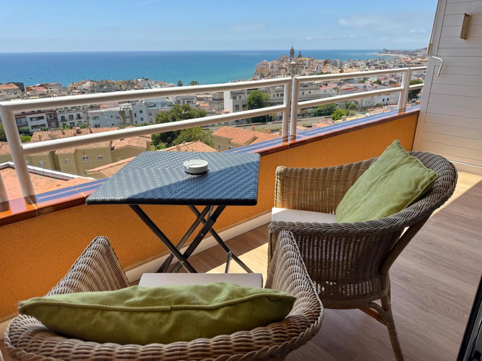 Apartamento Marinero, Vistas Impresionantes. Сиджес Экстерьер фото