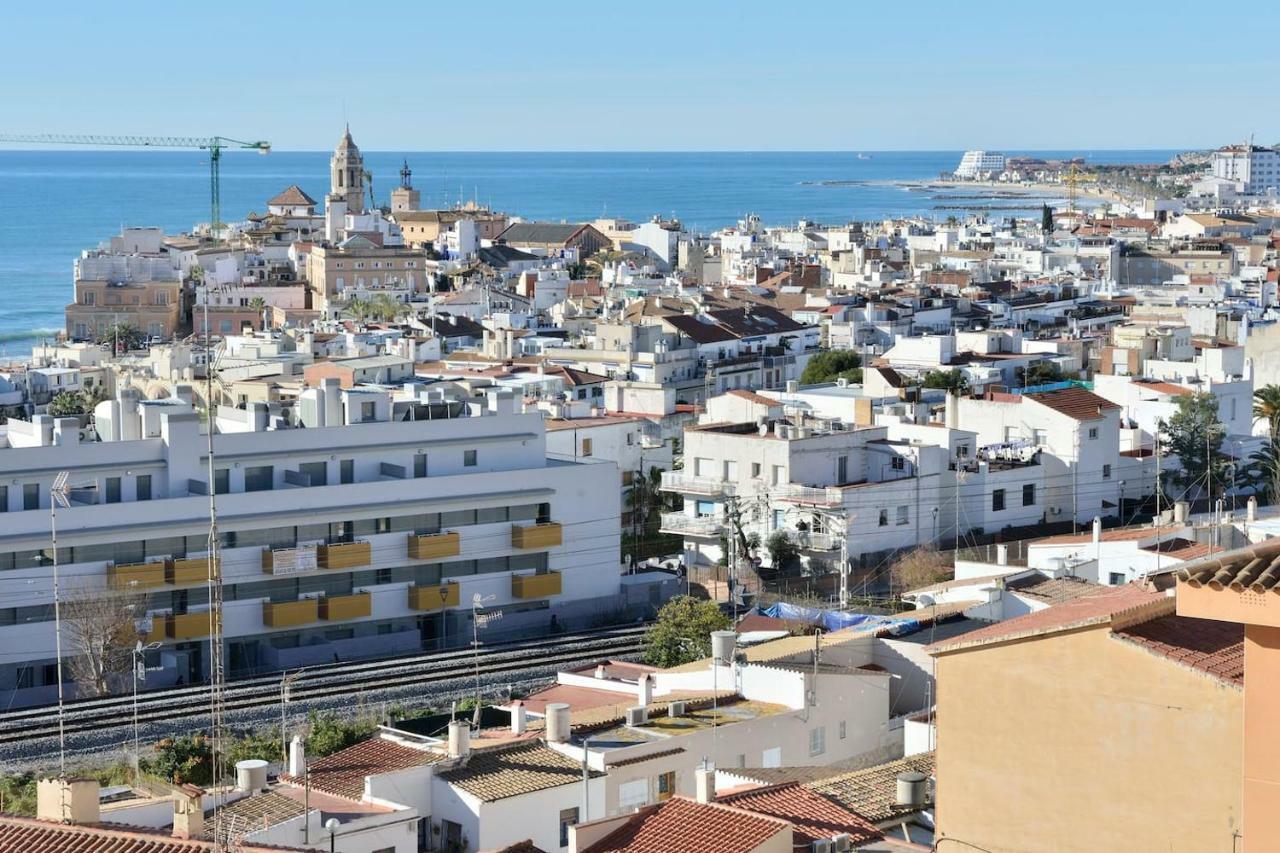 Apartamento Marinero, Vistas Impresionantes. Сиджес Экстерьер фото